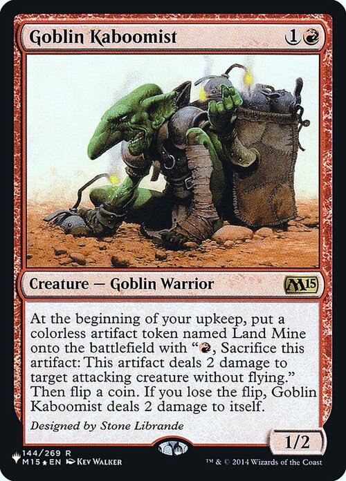Goblin Kaboom Card Front