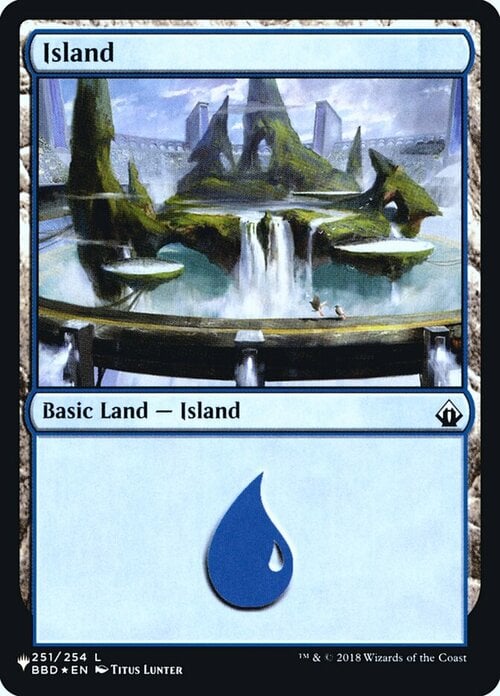 Island Card Front