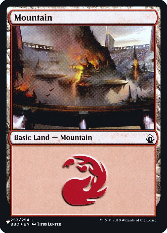 Mountain Secret Lair Decks Heads I Win, Tails You Lose Magic CardTrader