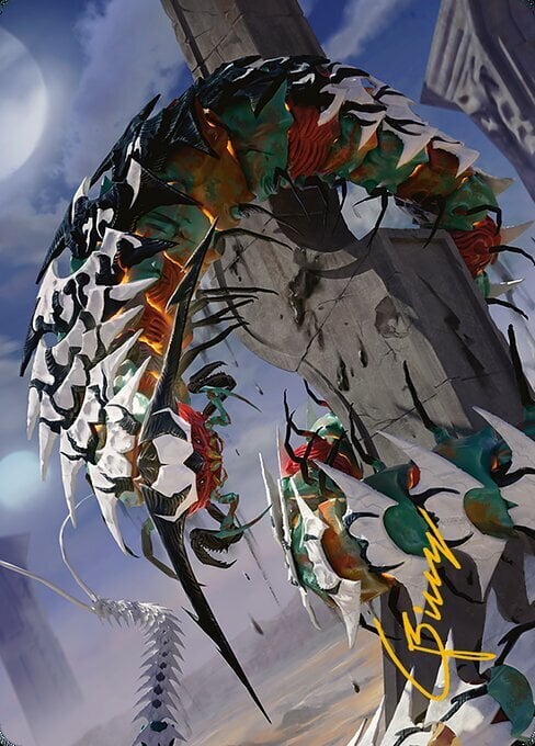 Art Series: Atraxa's Skitterfang Card Front