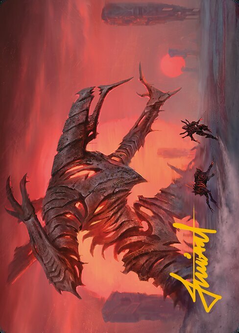 Art Series: Red Sun's Twilight Card Front