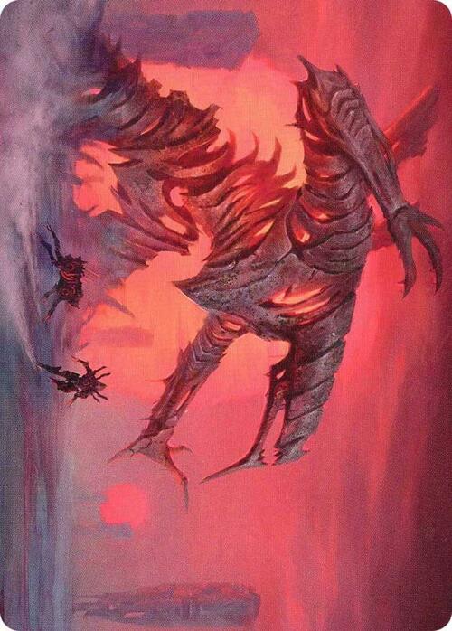 Art Series: Red Sun's Twilight Card Front