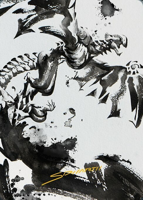 Art Series: Quicksilver Fisher Card Front