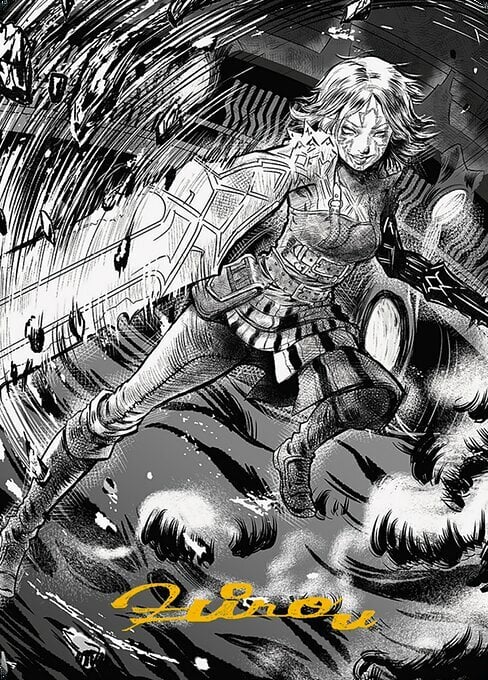 Art Series: Nahiri, the Unforgiving Card Front