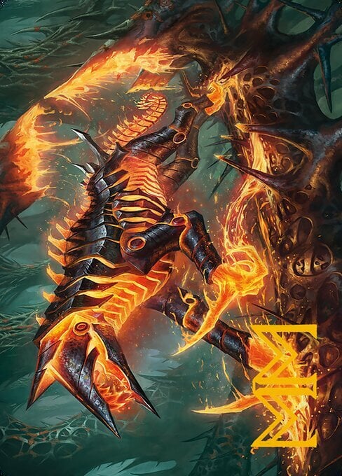 Art Series: Kuldotha Cackler Card Front