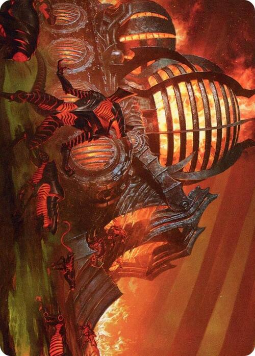 Art Series: Urabrask's Forge Card Front