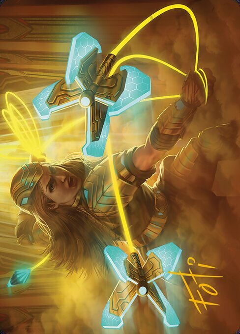 Art Series: Bladehold War-Whip Card Front