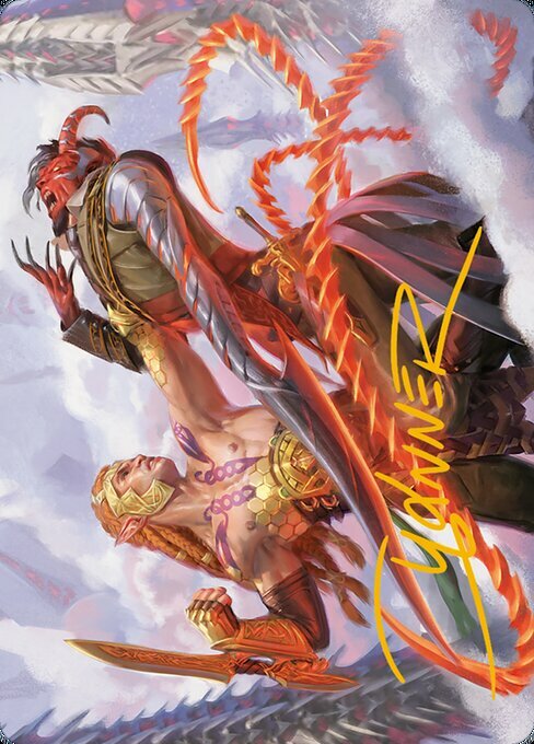 Art Series: Tyvar's Stand Card Front