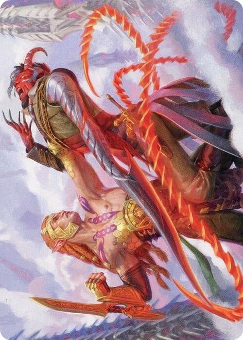 Art Series: Tyvar's Stand Card Front