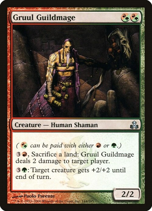 Gruul Guildmage Card Front