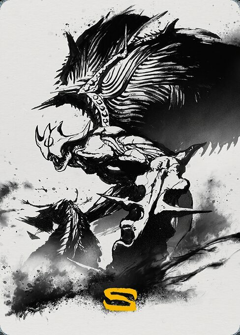 Art Series: Phyrexian Vindicator Card Front