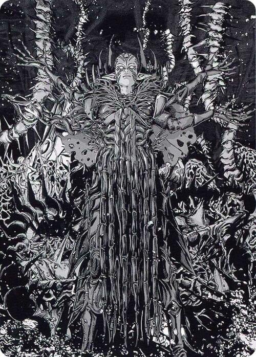 Art Series: Nissa, Ascended Animist Card Front