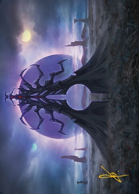 Art Series: Black Sun's Twilight Card Front