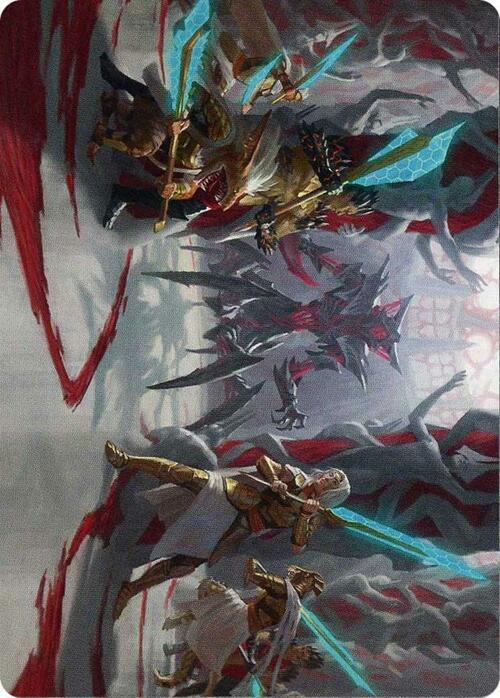 Art Series: Goldwardens' Gambit Card Front