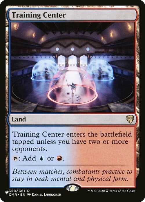 Training Center Card Front