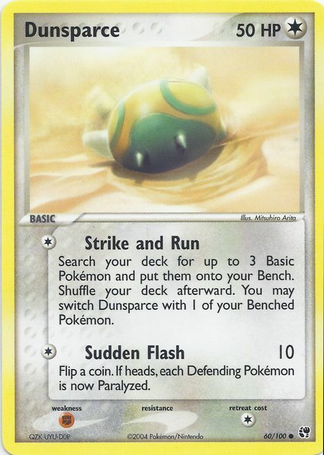 Dunsparce Card Front