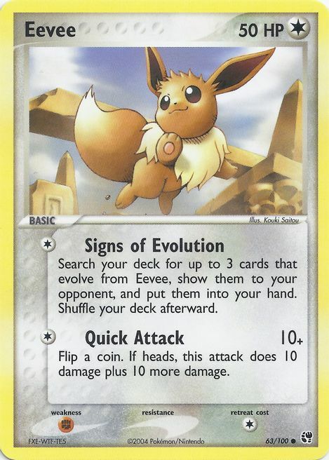 Eevee Card Front