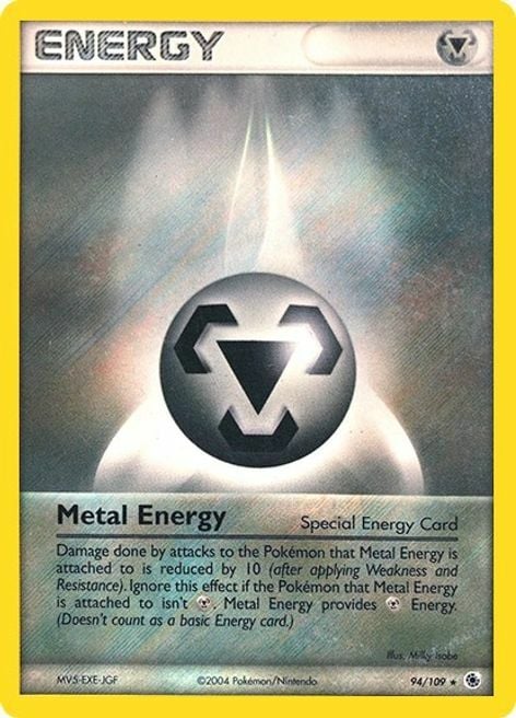 Metal Energy Card Front