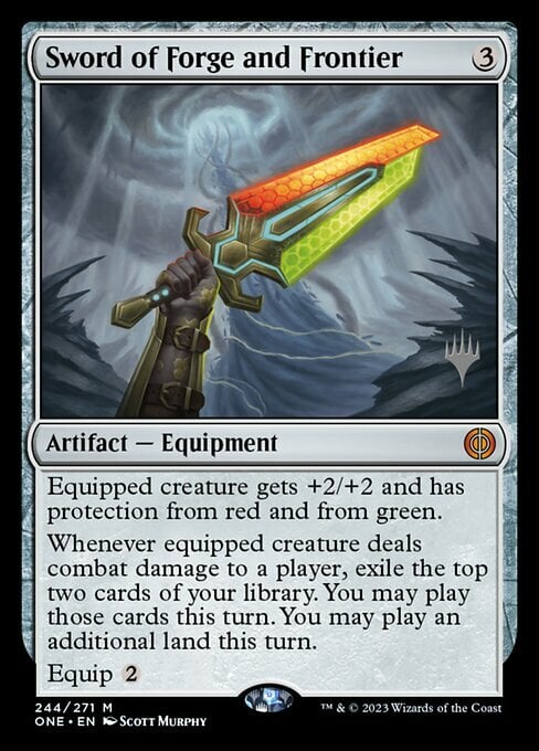 Sword of Forge and Frontier Card Front
