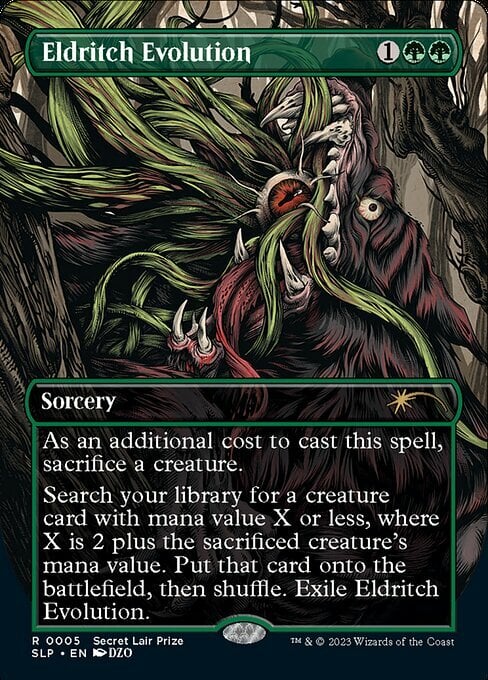 Eldritch Evolution Card Front
