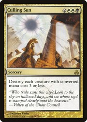 Culling Sun 109