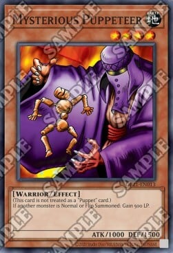 Mysterious Puppeteer Card Front
