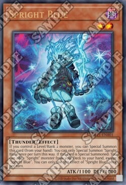 Spright Blue Card Front