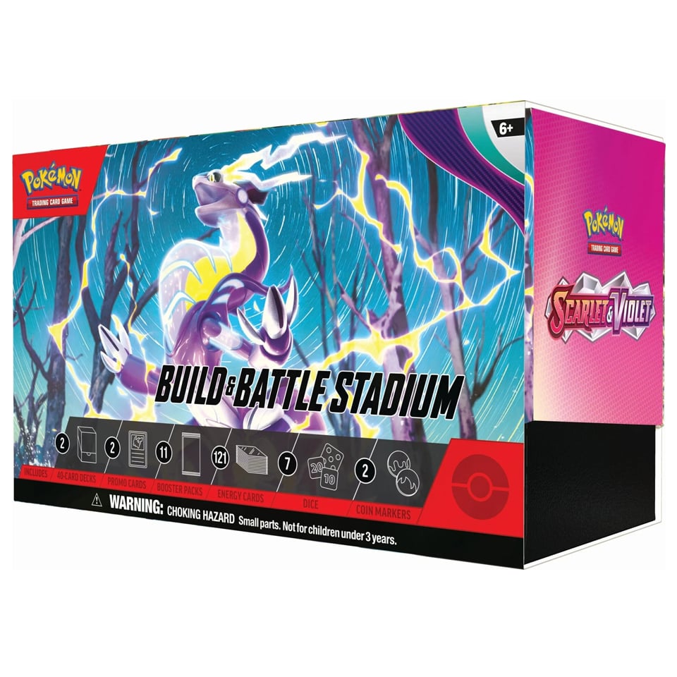 Scarlet & Violet Build & Battle Stadium Box