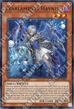 Tearlaments Havnis Card Front