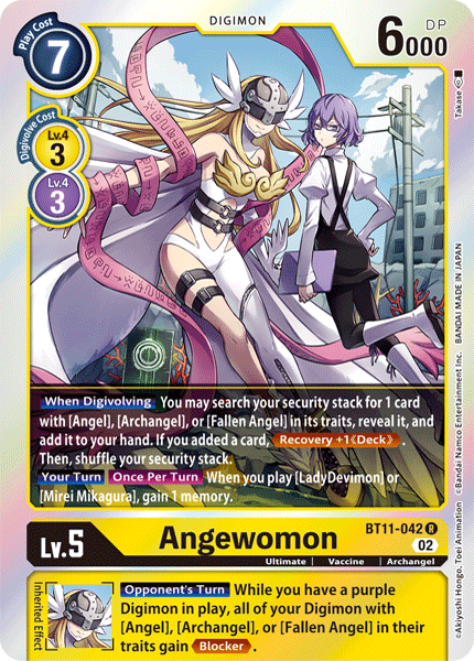Angewomon Card Front