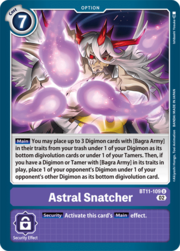 Astral Snatcher · Non-Foil BT11-109