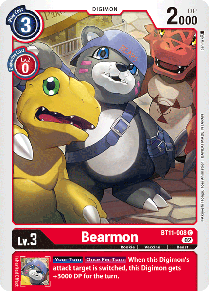 Bearmon Card Front