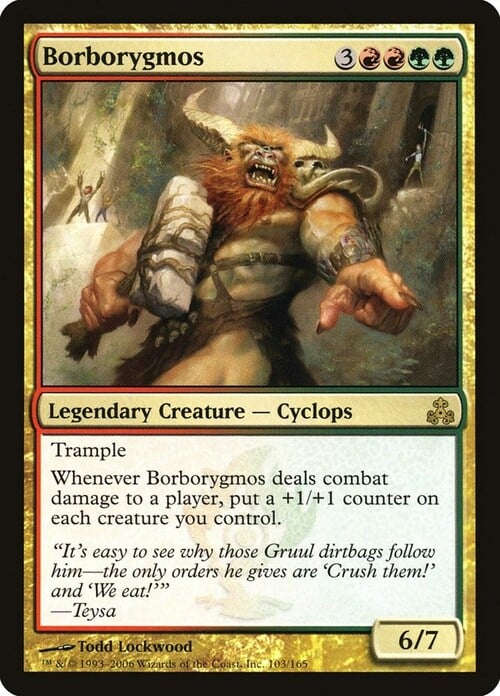 Borborygmos Card Front