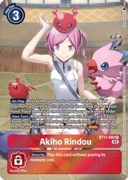 Akiho Rindou · Alternate Art BT11-089P1