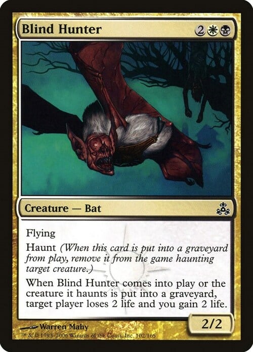 Blind Hunter Card Front