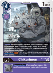 Chikurimon · Non-Foil BT11-077