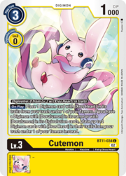 Cutemon · Non-Foil BT11-034
