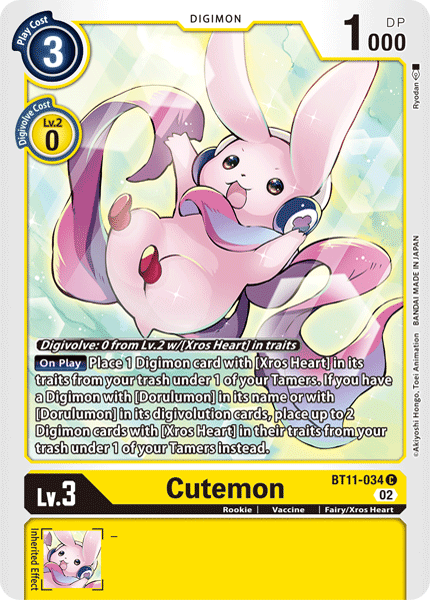 Cutemon Card Front