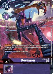 Devimon · Digimon Illustration Competition Pack 2022 ST6-08