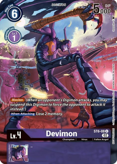 Devimon Card Front