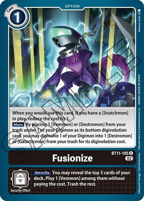 Fusionize Card Front