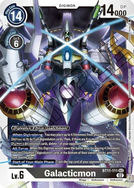 Galacticmon Card Front