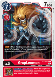 GrapLeomon · Non-Foil BT11-014