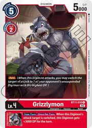 Grizzlymon · Non-Foil BT11-010