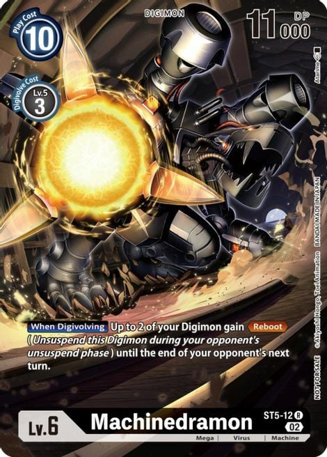 Machinedramon Card Front