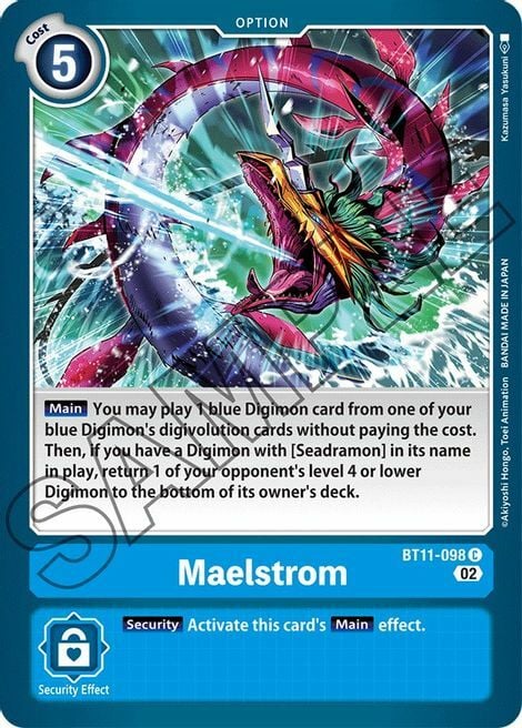 Maelstrom Card Front