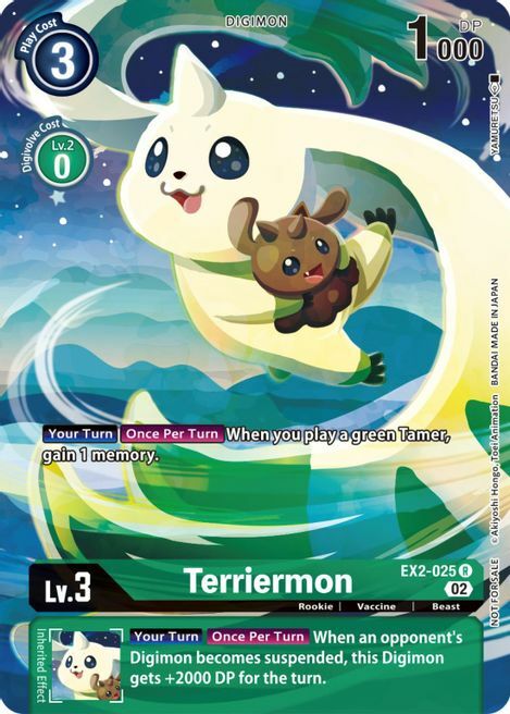 Terriermon Card Front