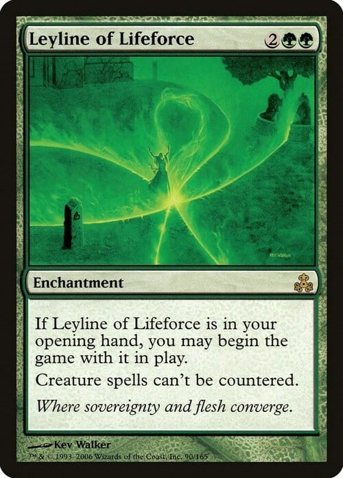 Leyline of Lifeforce Card Front