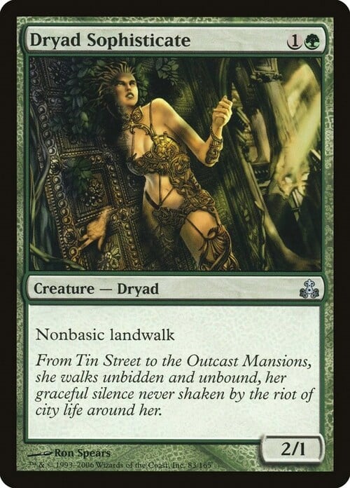 Dryad Sophisticate Card Front