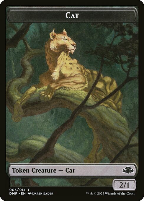 Cat // Goblin Card Front
